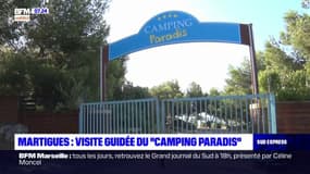 Martigues: visite guidée du "Camping Paradis"