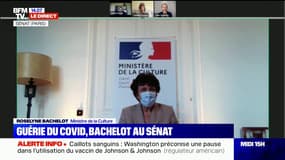 Guérie du Covid-19, Roselyne Bachelot s'exprime devant le Sénat 