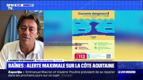 Baïnes: alerte maximale sur la côte aquitaine