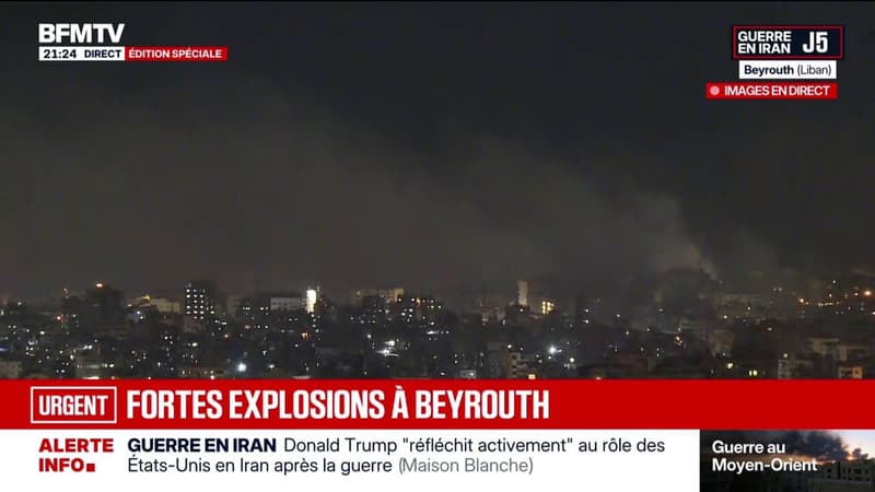 Liban: de nouvelles explosions dans la banlieue sud de Beyrouth
