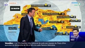 Météo Bouches-du-Rhône: grand soleil ce lundi, jusqu'à 22°C à Marseille