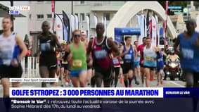 Golfe de Saint-Tropez: 3000 personnes ont participé au marathon