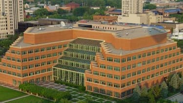 Le siège mondial de Kellogg, dans le Michigan