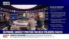 En prison, Nicolas Sarkozy est protégé par deux policiers 24h sur 24