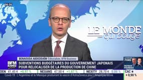 Benaouda Abdeddaïm : Subventions budgétaires du gouvernement japonais pour relocaliser de la production de Chine - 13/08