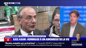 Fabrice Papillon rend hommage à Axel Kahn: "Il nous a préparés à l'inéluctable en nous demandant de rester dignes"