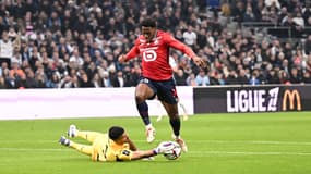 Jonathan David contre l'OM