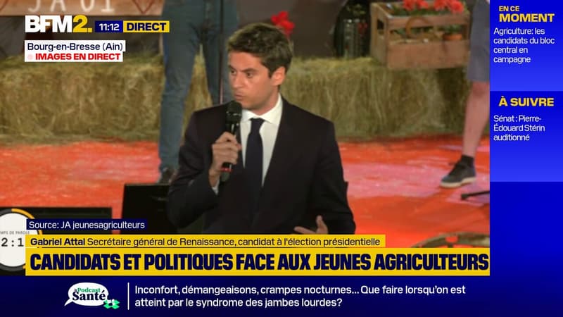 Gabriel Attal veut que la France s'affirme comme "la première puissance agricole d'Europe"
