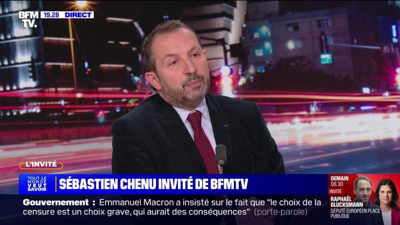 Loi spéciale: pour Sébastien Chenu (RN), l'indexation du barême de l'impôt sur le revenu reste possible en déposant des amendements, malgré l'avis contraire du Conseil d'Etat