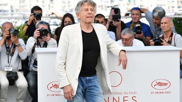Roman Polanski à Cannes le 27 mai 2017