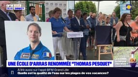 Arras: une école renommée "Thomas Pesquet"