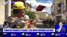 Sault: les spectateurs du Tour de France au rendez-vous