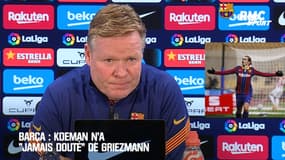 Barça : Koeman n’a "jamais douté" de Griezmann