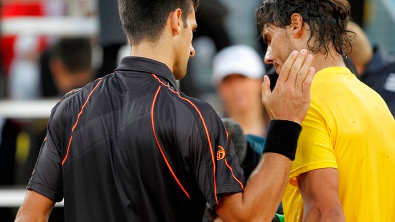 Novak Djokovic et Rafael Nadal