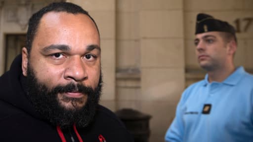 Dieudonné M'Bala M'Bala, le 13 décembre dernier au Palais de justice de Paris.