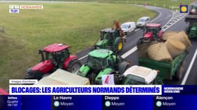 Normandie: les agriculteurs déterminés, encore des blocages