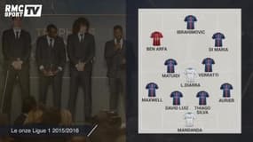 UNFP - Le onze type de Ligue 1