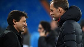 Leonardo et Tuchel en novembre 2019