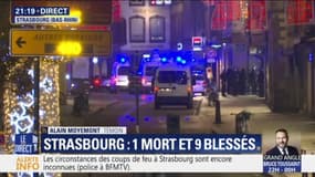 Strasbourg: "on a très vite compris que ce n'était pas une plaisanterie", raconte un témoin