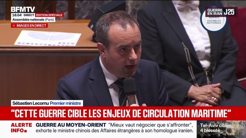 Guerre au Moyen-Orient: "Nous n'avons pas de pénurie", assure Sébastien Lecornu