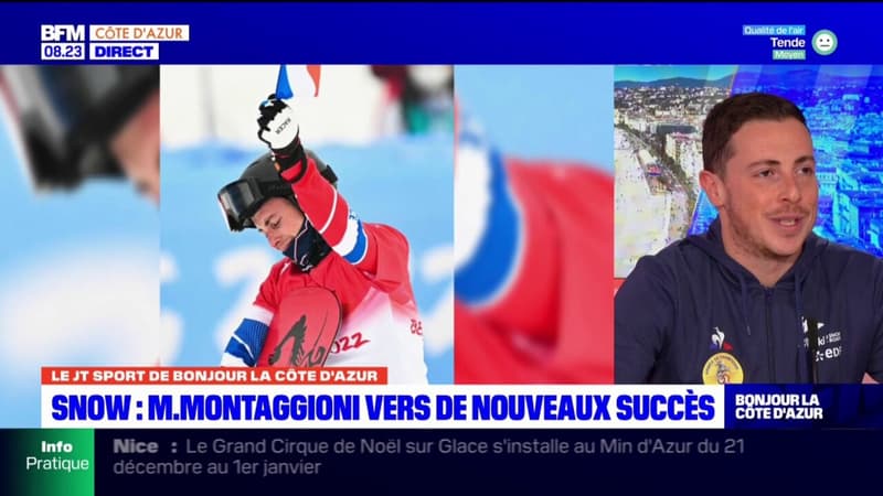 Snowboard: Maxime Montaggioni évoque son début de saison