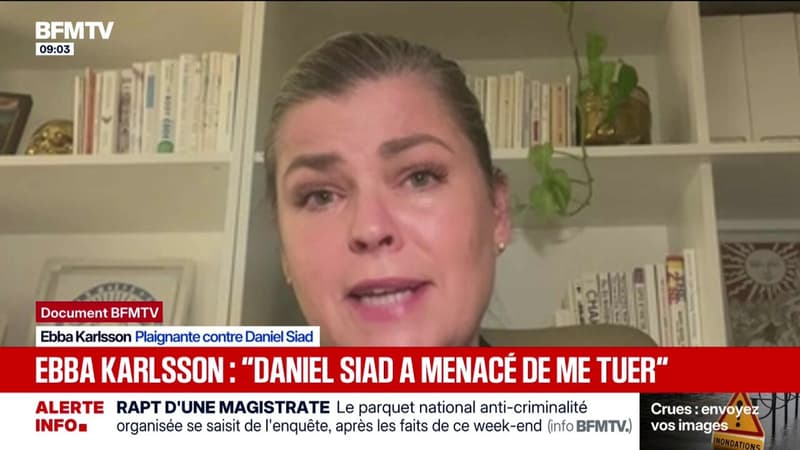 "36 ans plus tard, je sais enfin qui il est": Ebba Karlsson, victime présumée de Daniel Siad, raconte pourquoi elle porte plainte aujourd'hui