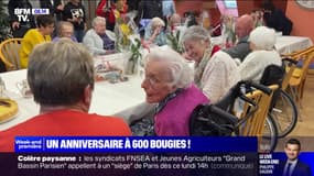 Dans cet ehpad du nord de la France, une fête d'anniversaire à 600 bougies