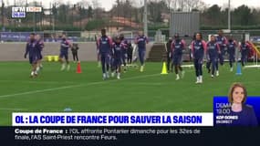 Olympique lyonnais: la coupe de Fance pour sauver la saison