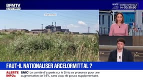 Pour Matthias Tavel (député LFI), il est "indispensable" de nationaliser ArcelorMittal pour "décarboner la production de l'acier"