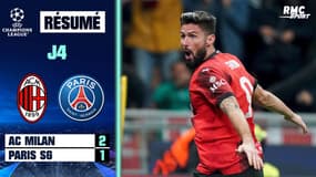 Résumé : AC Milan 2-1 PSG - Ligue des champions (J4)