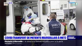 Covid-19: deux patients des hôpitaux marseillais transférés vers le Grand Est