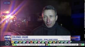 Blanc-Mesnil: impressionant incendie dans un entrepôt