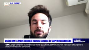 Nice-OM: pour Maxime Bacquié, journaliste sportif, les six mois fermes requis contre un supporter niçois paraissent "sévères"