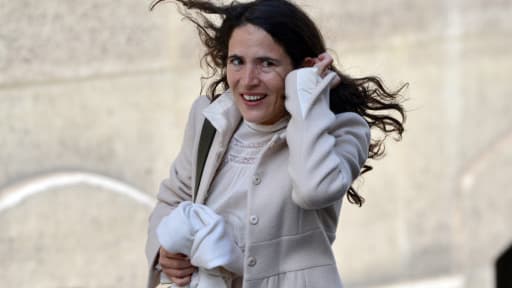 Mazzarine Pingeot arrive à l'Elysée le 15 mai 2012.