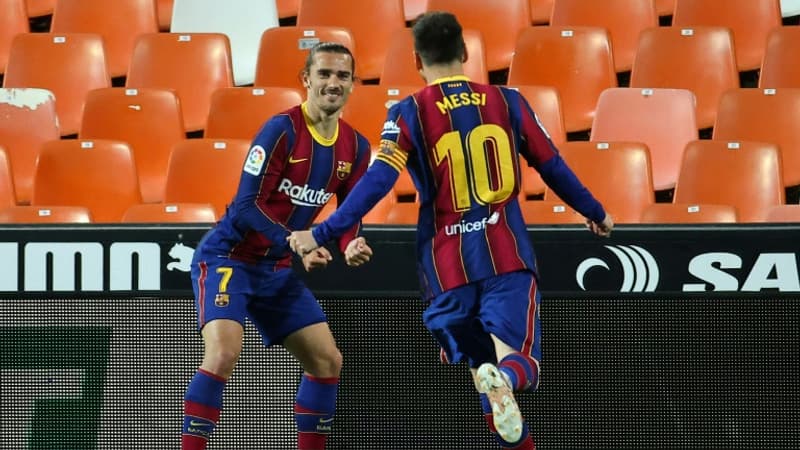Barça: Griezmann reconnait avoir été malheureux, mais pas à cause de Messi