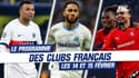 Le programme des clubs français en Coupes d'Europe les 14 et 15 février