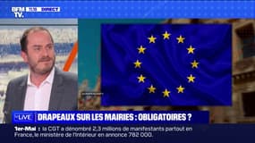 Une proposition de loi du groupe Renaissance veut rendre obligatoire le drapeau européen dans les mairies