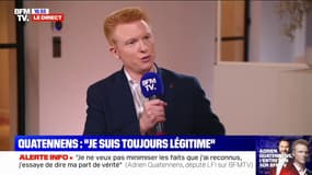 Adrien Quatennens: "Je veux bien prendre ma juste part mais pas davantage"