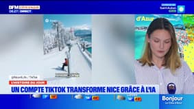 L'histoire du jour avec @ValentineBrvt : un compte TikTok transforme Nice grâce à l'IA