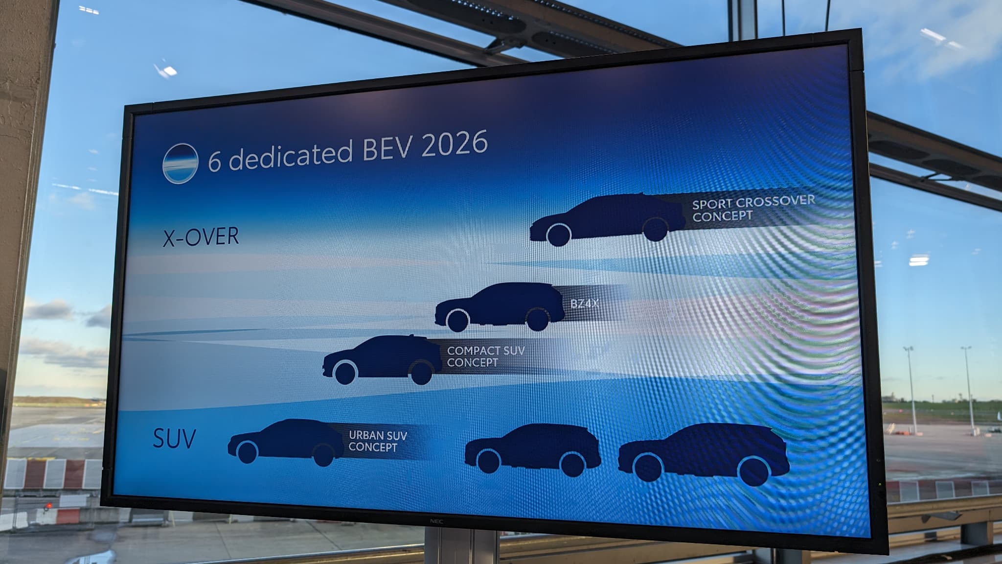 Les 6 véhicules 100% électriques annoncés dans la gamme Toyota pour 2026. Les 6 véhicules 100% électriques annoncés dans la gamme Toyota pour 2026.