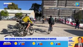 Une course d'ultra cyclisme entre Marseille et Naples
