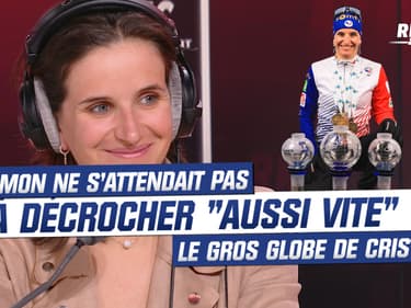 Biathlon : Simon ne s'attendait pas à décrocher "aussi vite" un gros globe de cristal