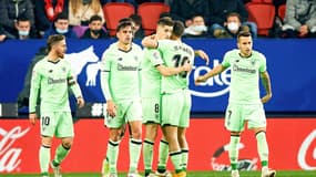 L'Athletic Bilbao, en janvier 2022.