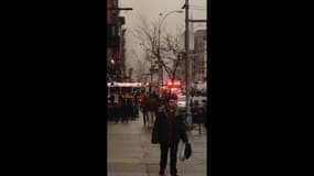 Incendie à dans East Village en New York - Témoins BFMTV