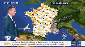 La météo pour ce samedi 9 septembre 2017