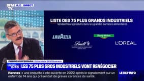 Inflation: parmi les 75 plus gros industriels français, lesquels vont renégocier leurs prix?