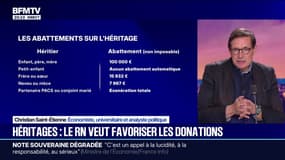 Taxer les héritages: "Tous les pays autour de nous ont renoncé à taxer lourdement les héritages", explique Christian Saint-Étienne, économiste