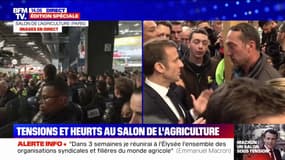 Sifflements et tensions au Salon de l'agriculture alors que le président de la République poursuit sa déambulation