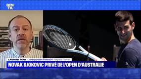 Novak Djokovic privé de l'Open d'Australie - 16/01