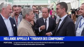 "Qu'on trouve les compromis": l'échange entre François Hollande et Charles de Courson sur la question du budget